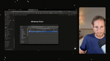 Personnaliser la Mindmap de Victor Dosne avec Notion ChatGPT et Mindnode